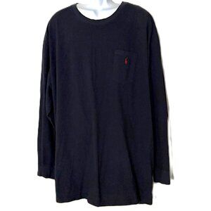 Polo Ralph Lauren Big & Tall Long-Sleeved One Pocket T-Shirt
